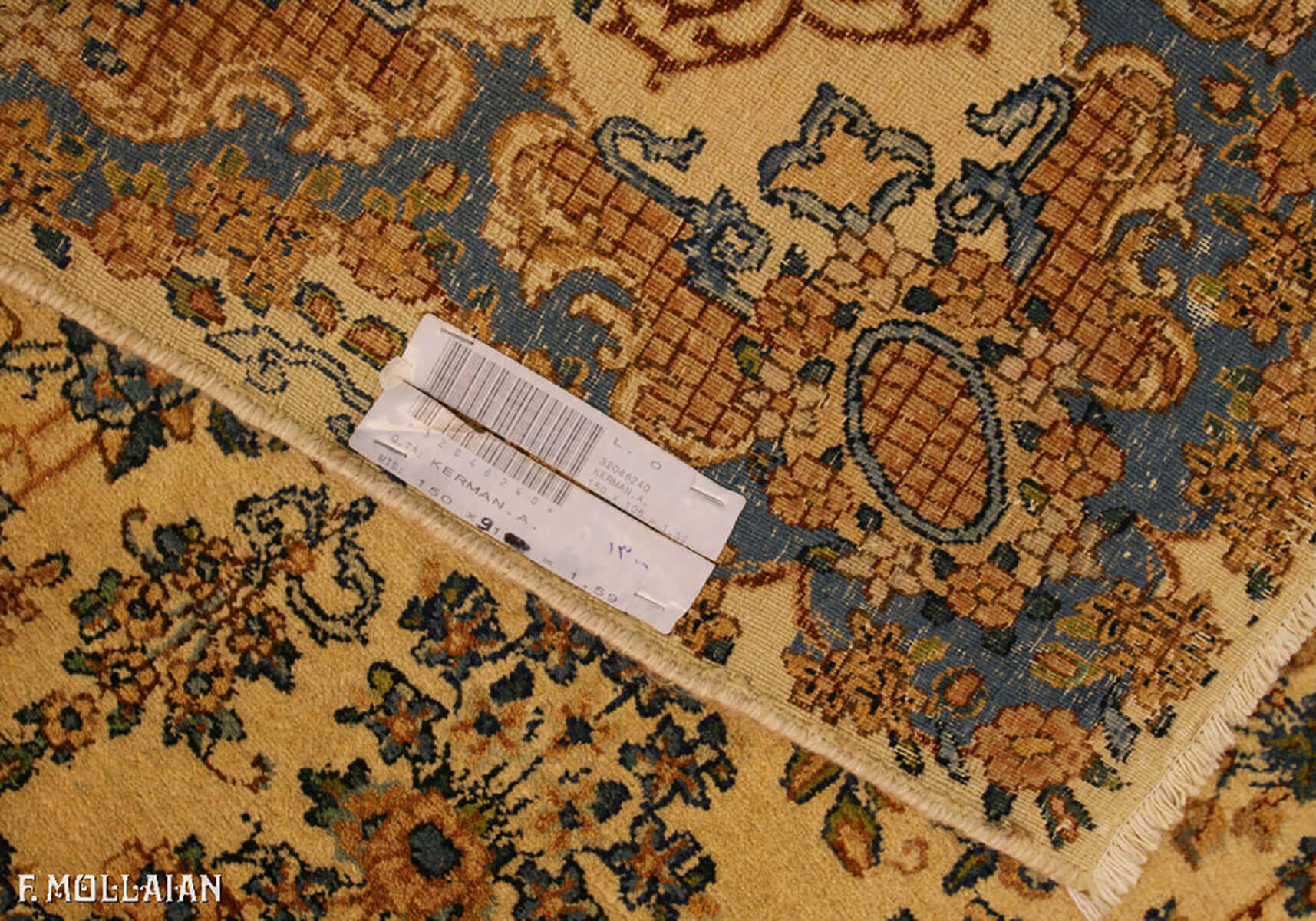 Tappeto Persiano Semi Antico Kerman n°:32046240